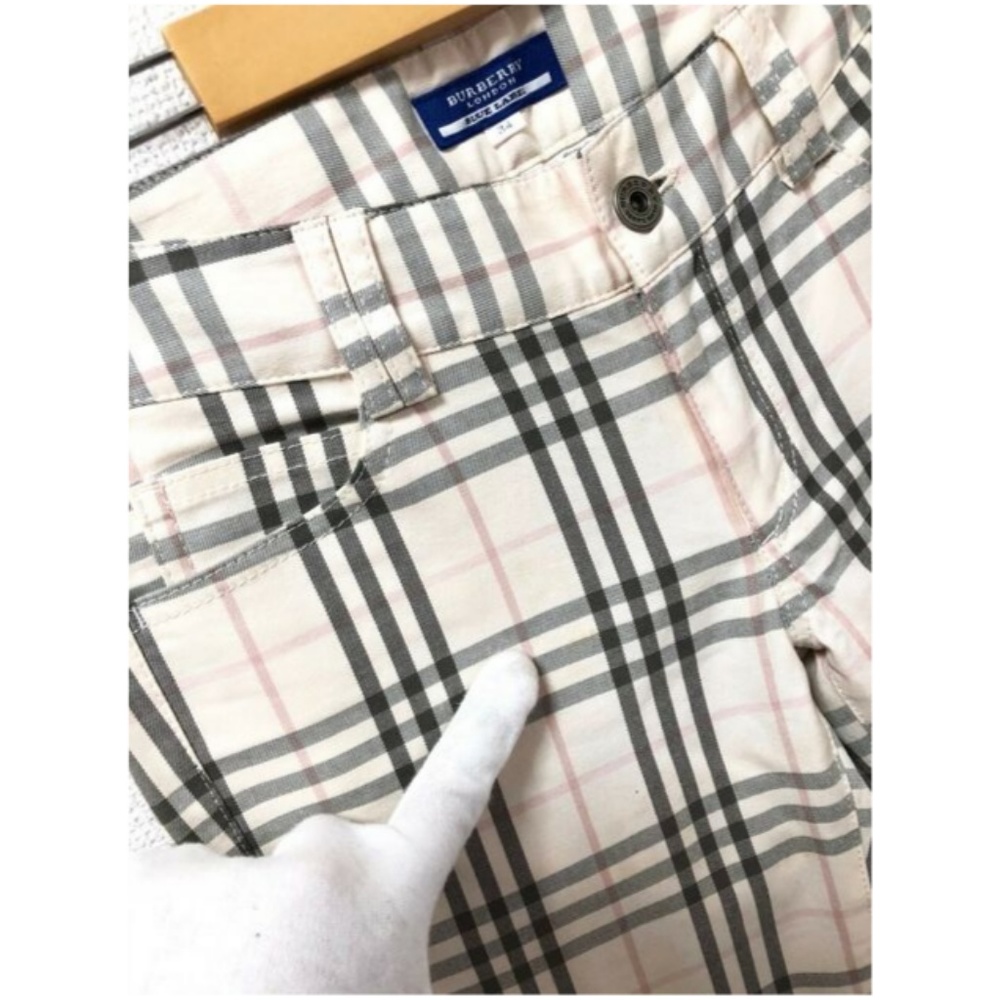 BURBERRY BLUE LABEL Plaid Pants - Picture 6 of 8